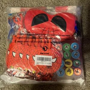 Spider-Man favor bags for 12 children